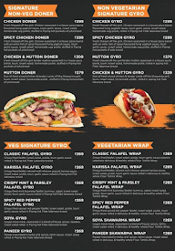 Doner & Gyros menu 4