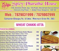 Spicy Punjabi Pharatha menu 6