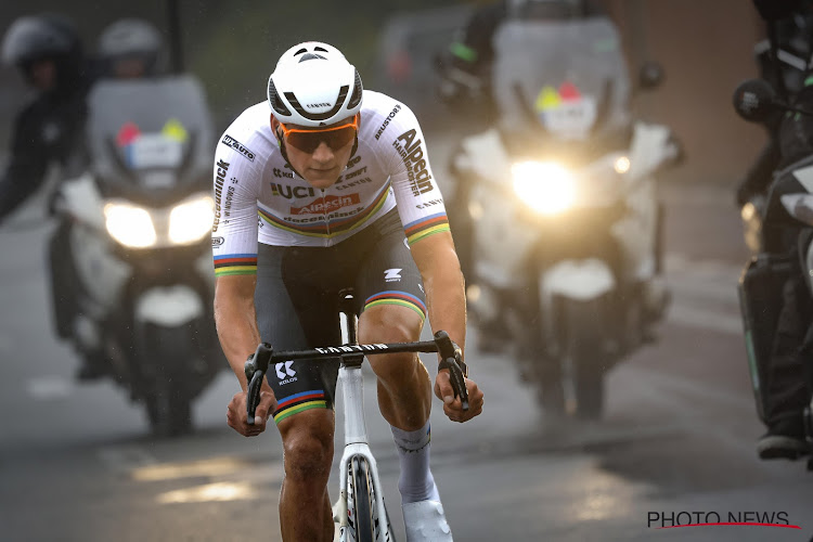 Alpecin-Deceuninck ziet Mathieu van der Poel in de fout gaan in Gent-Wevelgem