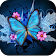 Butterfly wallpaper icon