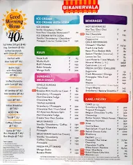 Bikanervala menu 3