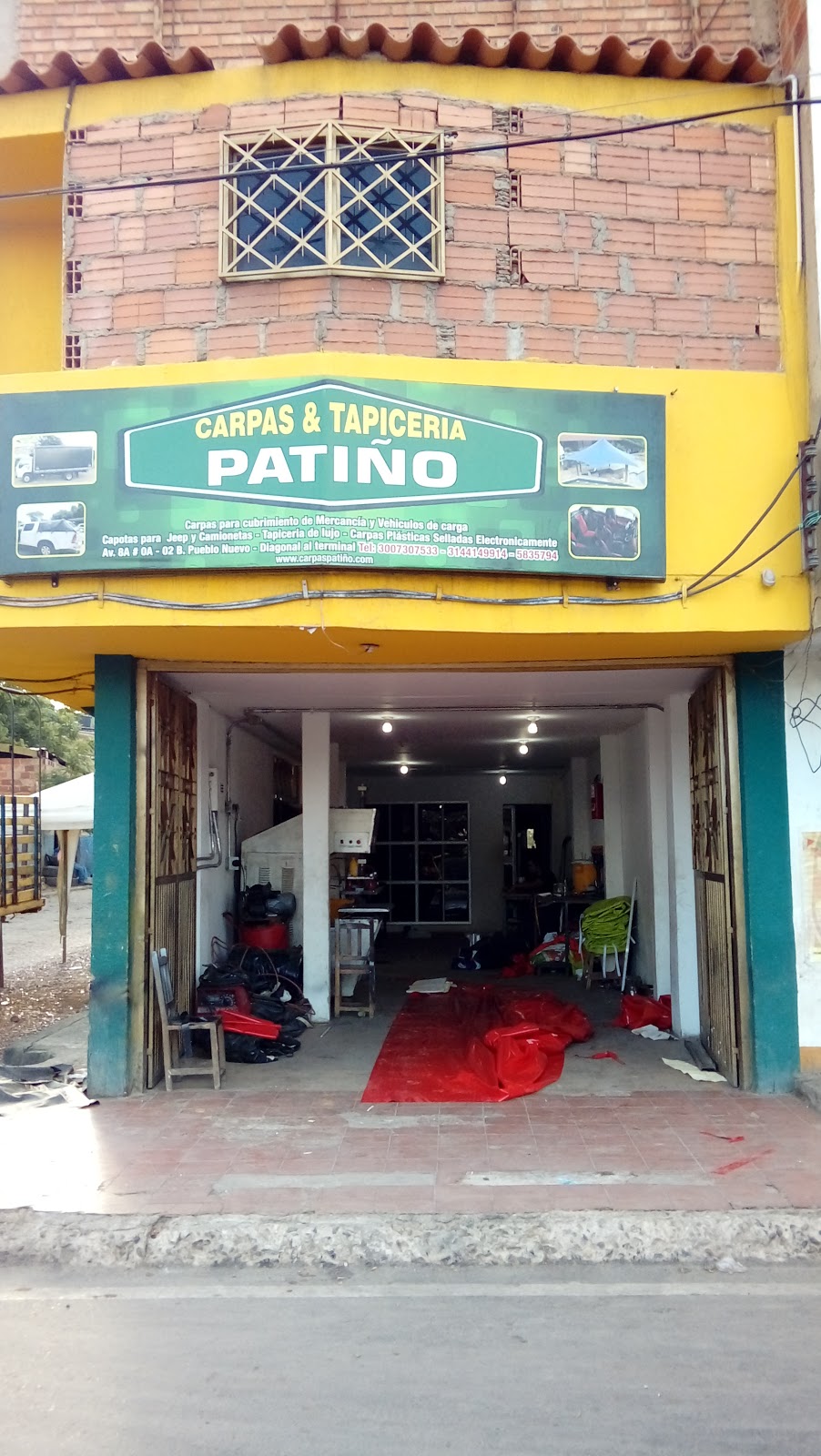 CARPAS Y TAPICERIA PATIÑO GARCIA