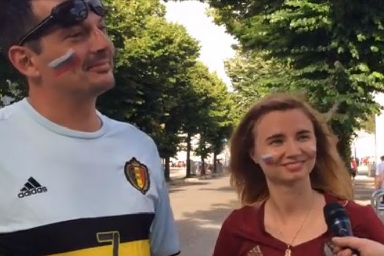 Belg met Russische vriendin: "Als Rusland-België de finale wordt? Dan is het ruzie!"