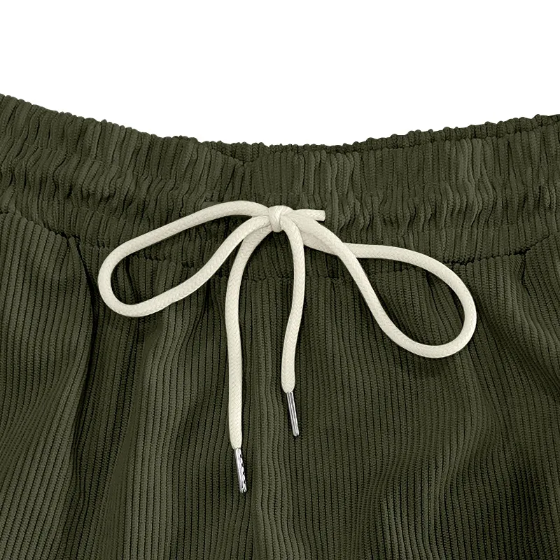 Title 4, Nouveau Short en Corduroy Fin décontracté pour ...