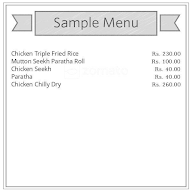 Kurla Chinese & Seekh Paratha Corner menu 3