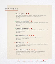 Dakshin - WelcomHotel Grand Bay menu 3