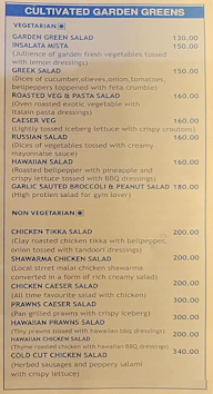 Hotel Mathoshree Enterprises menu 1