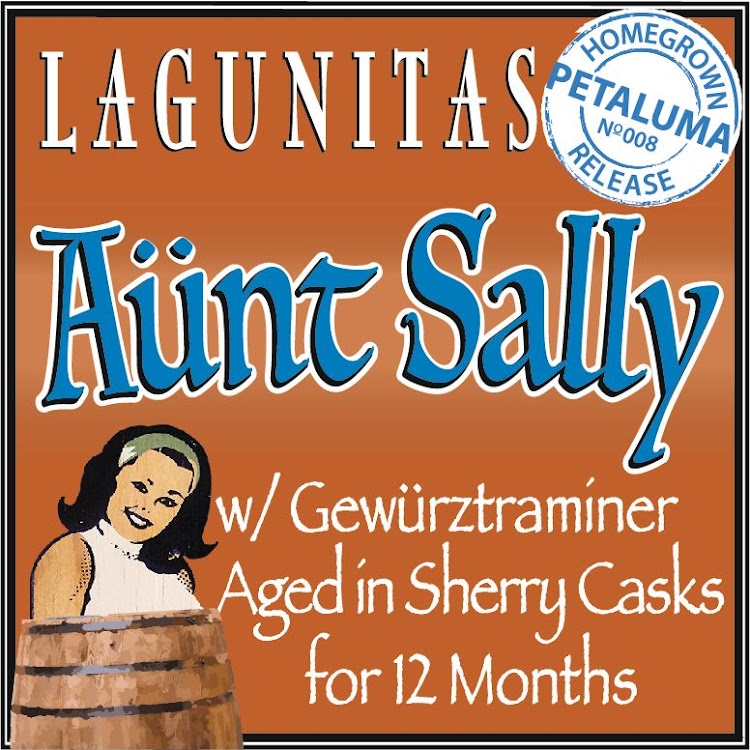Logo of Lagunitas Aunt Sally W/Gewüztraminer Aged In Sherry Casks For 12 Months