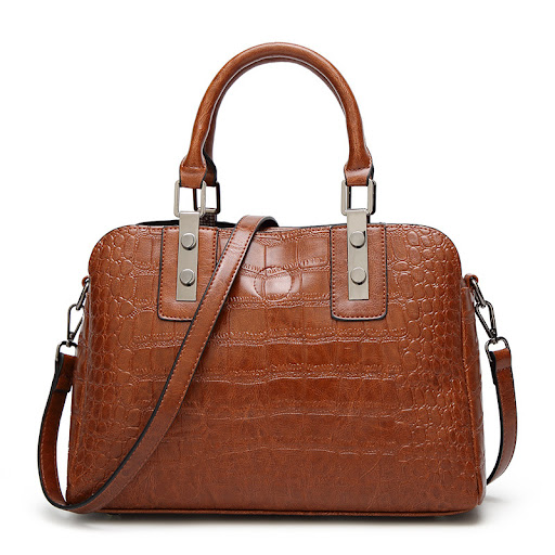 Title 6, Bolsa de ombro feminina simples, leve e elegant...