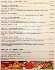 The Carnival menu 3