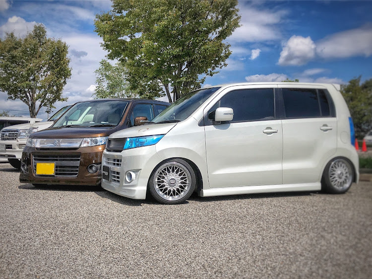 ワゴンRスティングレーのワゴンR・写真加工・ドライブ・フラワーパーク江南・愛知県に関するカスタム事例の投稿画像18枚目