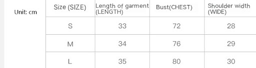 Title 1, Fashion Short Vest T-shirt for Women Stylish Ve...
