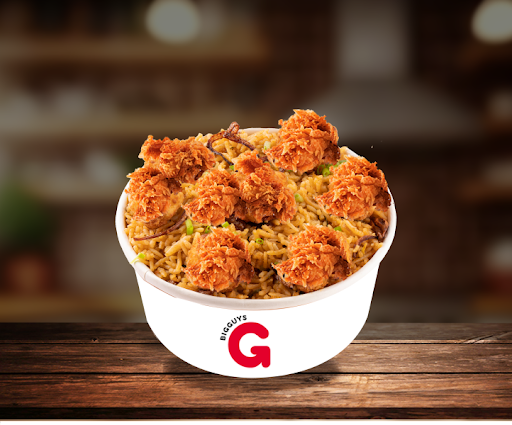 Chicken Popcorn Gun Powder Biryani