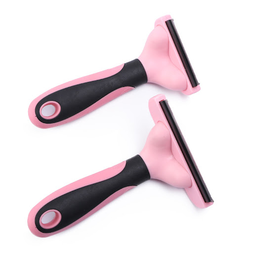 Title 4, Dog grooming tool pet comb removes loose hair, ...