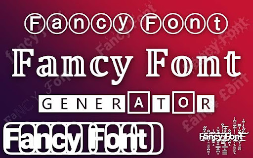 ❤️Fancy Font Generator 😎 🅵🅰🅽🅲🆈 🅵🅾🅽🆃