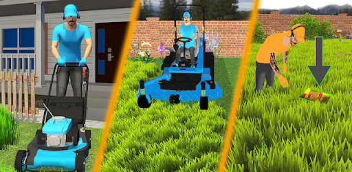 Mowing Simulator Lawn Cutting