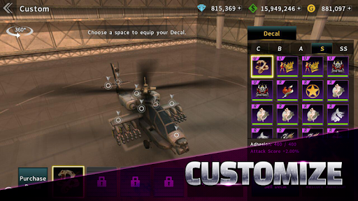 GUNSHIP BATTLE: Helicopter 3D apkdebit screenshots 13