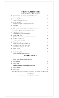 Flavours By Le Lac Sarovar Portico menu 6