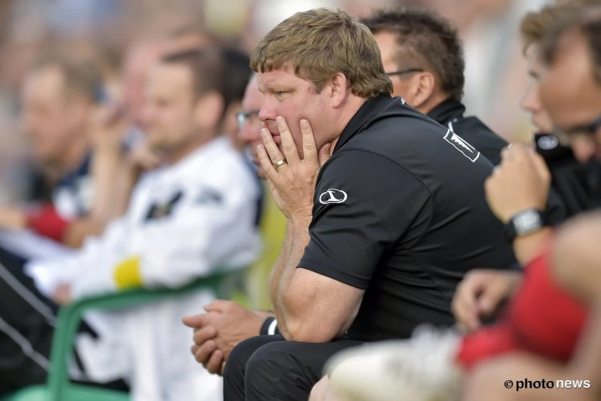 Vanhaezebrouck après la défaite à Wetteren : "J'aurais dû faire entraînement"