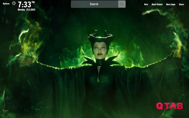 Maleficent New Tab Maleficent Wallpapers