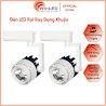 Đèn Led Ray Rọi Dạng Khuỷu, Đèn Rọi Khửu, Led Spotlight Góc Xoay Linh Hoạt 20W 30W Cob Siêu Sáng Vỏ Trắng Cao Cấp