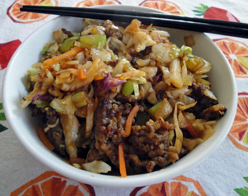 Deb's Egg Roll in a Bowl | Just A Pinch Recipes