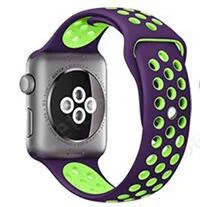 Bracelet de montre de sport durable et confortable. Parfait pour l'entraînement. Ajustement sûr et résistance supérieure pour un style de vie actif.