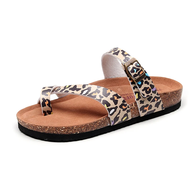 Title 2, Leopardprint kurken slippers voor natuurlijk co...