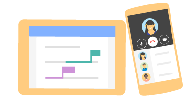 Dispositivos móveis que exibem serviços variados