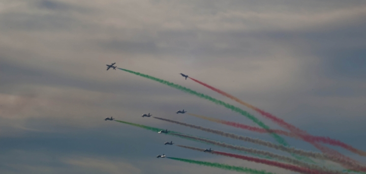 Squadriglia tricolore di morganio