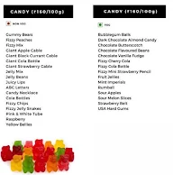 House of Candy menu 2