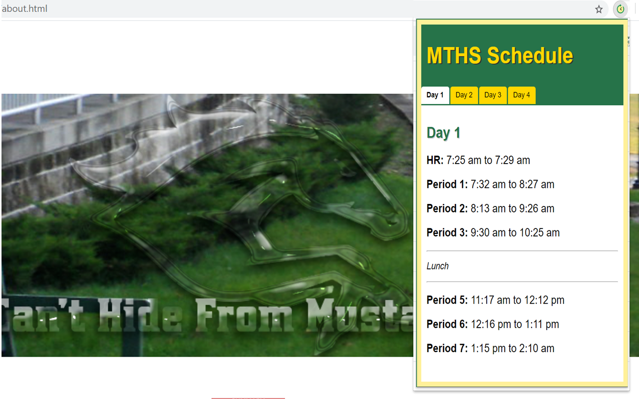 MTHS Schedule Preview image 2