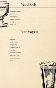 The Avenue Bar & Kitchen menu 5