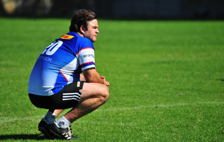 Frans Malherbe during the DHL Stormers training session and top table media conference at High Performance Centre on April 16, 2018 in Cape Town, South Africa.