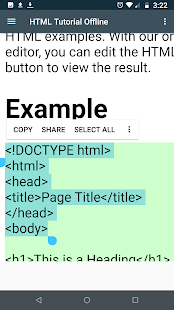 HTML Tutorial Offline(圖4)-速報App