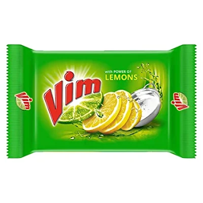 Vim Fresh Lemon Dishwash Bar - 300 gm