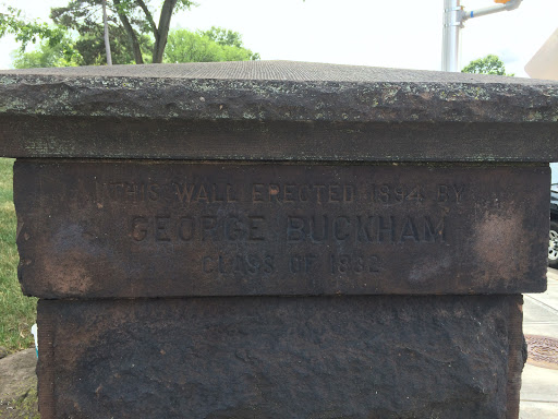 George Buckham Memorial Wall