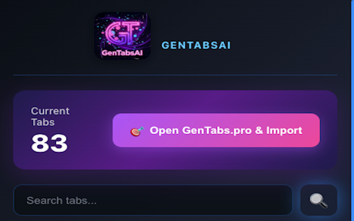 GenTabsAI screenshot 2
