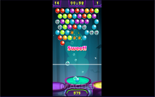 Halloween Bubble Shooter Game - Runs Offline