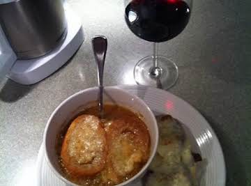 French Onion Soup with Cheese