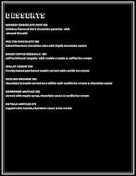 The Goose & Gridiron menu 2