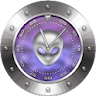 UFO Clock Widget icon