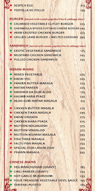 Royal Glass House menu 5