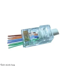 Đầu nối cáp FTP, Cat.6, RJ45, 26-23 AWG, 5.7-7.0mm (6-2111989-3)