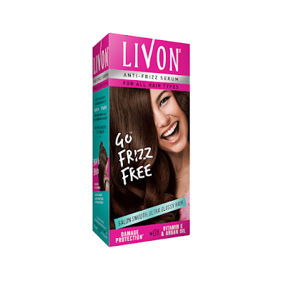 Livon Serum Anti-frizz Serum - For All Hair Types - 50 ml