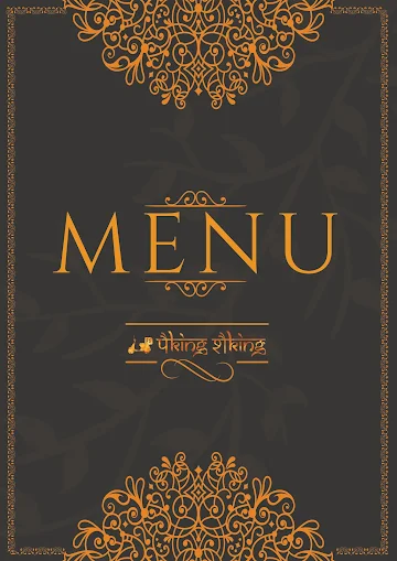 Packing Shacking menu 