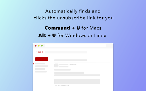 Gmail Unsubscribe