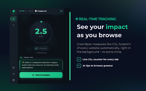GreenByte – Carbon Footprint Tracker screenshot 2