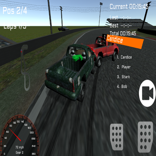 simulateur de camion de course icon