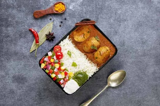 Banarasi Dum Aloo Rice Bowl